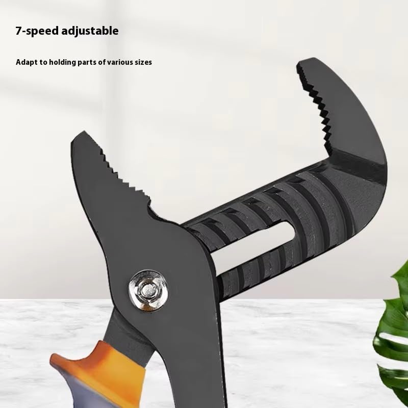 Warmtree 8 & 10-Inch Channel Locks Plier Set - Adjustable Water Pump Pliers for Plumbing & DIY Tasks - Image 4